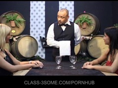 JerkMania presents: 3some tip for the waiter