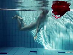 JerkMania presents: Hot blonde lucie french teen in the pool