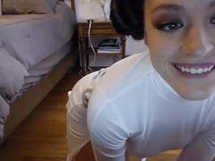 JerkMania presents: Princess leila in action