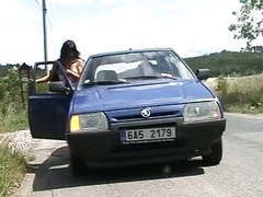 JerkMania presents: Czech whore sex in car