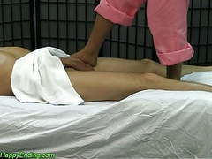 JerkMania presents: Hidden cam ashiatsu massage with foot.hand happy ending