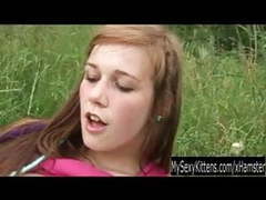 JerkMania presents: Hot teen anouk gets nailed outdoors