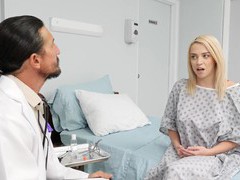 JerkMania presents: Incredible anal exam for gorgeous blonde patient madison summers