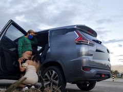 JerkMania presents: Car sex in public parking lot,cream pie anal fucked - pinay lovers ph