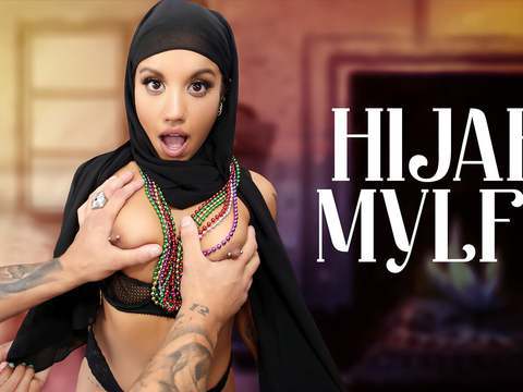 JerkMania presents: Hijab stepmom is not too wild, so showing stepson forbidden parts of her body feels crazy taboo