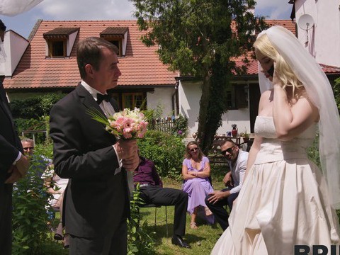 JerkMania presents: Blonde vera jarw having fun while being fucked during wedding