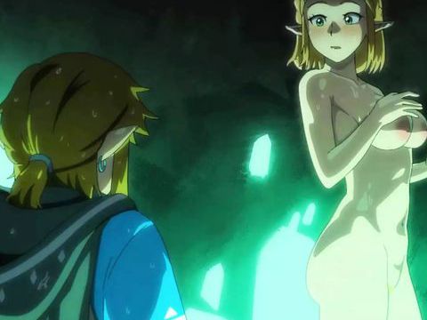 JerkMania presents: Zelda's sexual date at the royal pool: a lustful visitor brings an unexpected twist! hentai parody