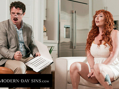 JerkMania presents: Modern-day sins - pervert therapist is obsessed with redhead milf lauren phillips's stunning body