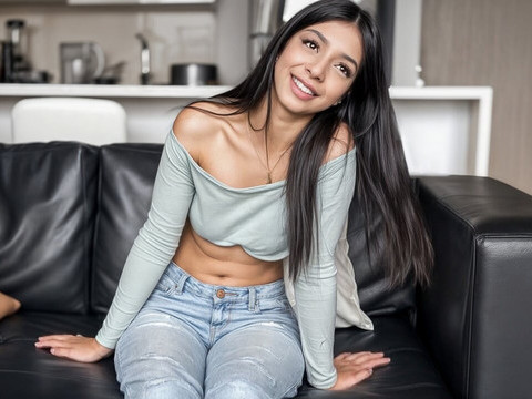 JerkMania presents: Cute tiny teen latina tight pussy banged hard at amateur casting