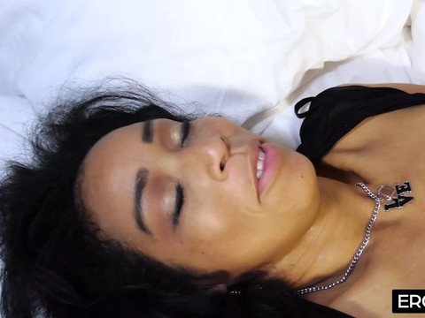 JerkMania presents: Sexy black milf gets fucked hard by a thick bbc - she loves every deep thrust