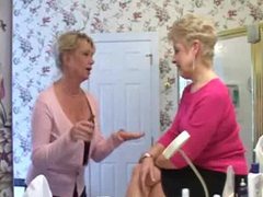 JerkMania presents: Two mature babes make a booty call