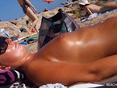 JerkMania presents: Small tanned titties look gorgeous on a solo girl