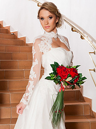 JerkMania presents: Czech bride Angel Piaff gets banged in a laundry room after posing in lingerie